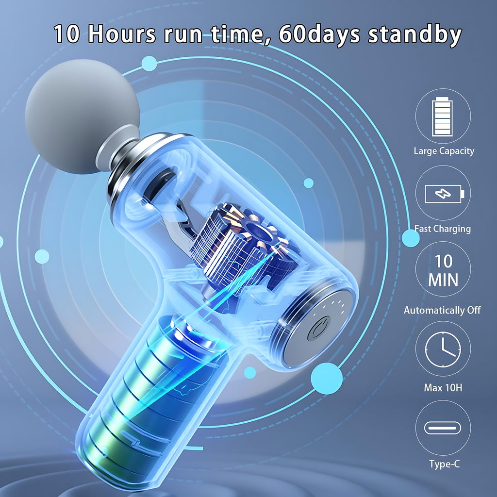 Body Pain Relief Gun Massager