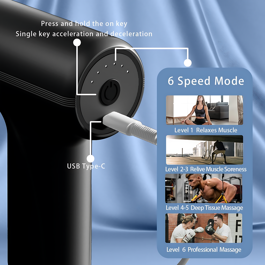 Body Pain Relief Gun Massager