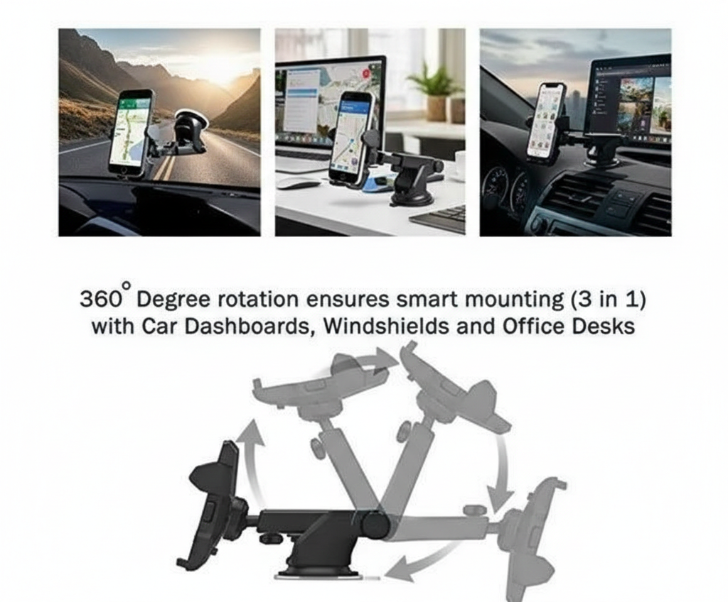 Revolex Zoom Star Pro Car Mobile Mount