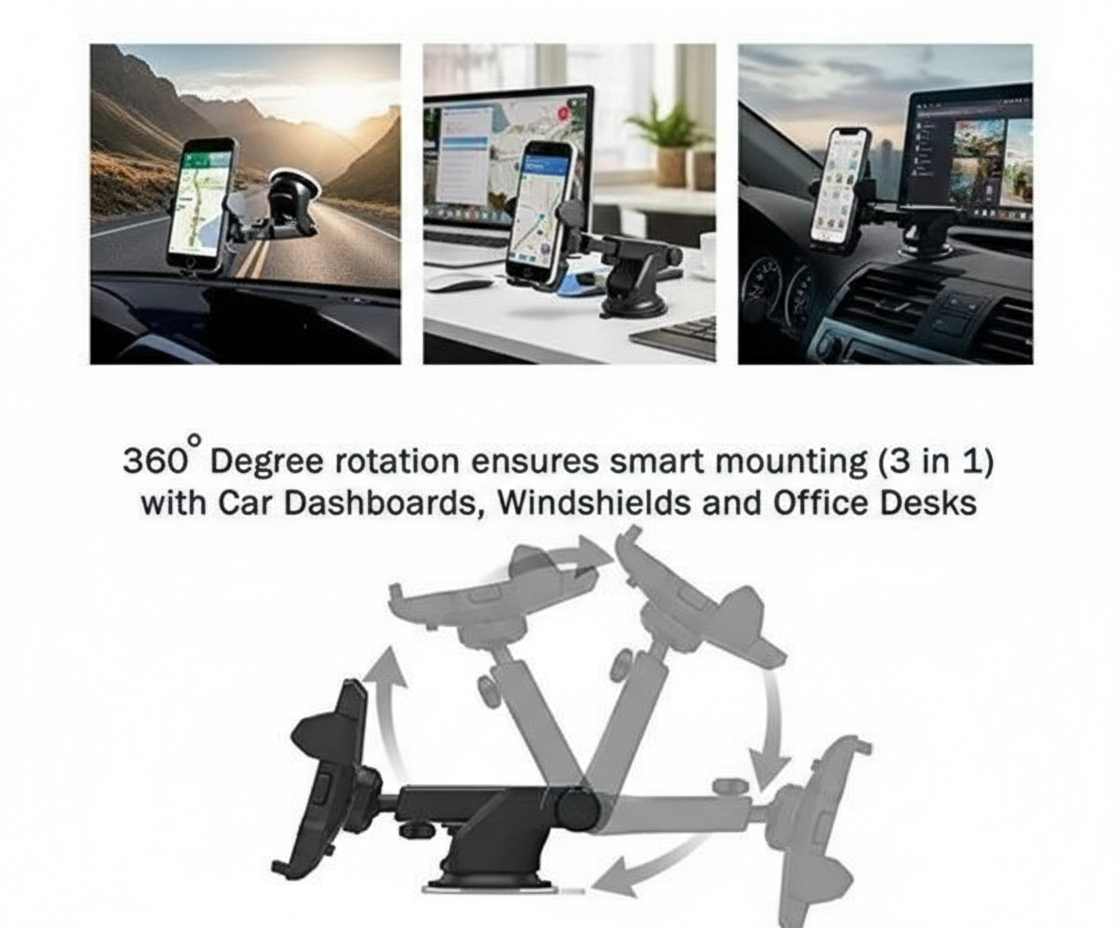 Revolex Zoom Star Pro Car Mobile Mount