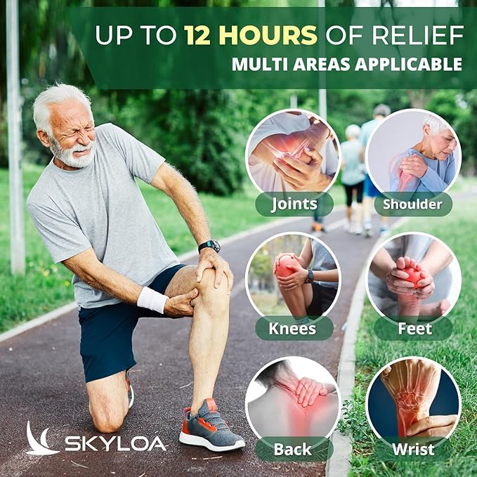 Knee Pain Relief Patches (Pack of 3)