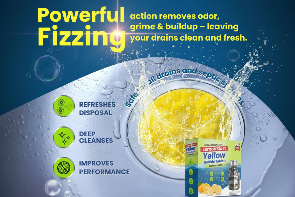 LemonBlast Yellow Bubble Tablets (24pc)