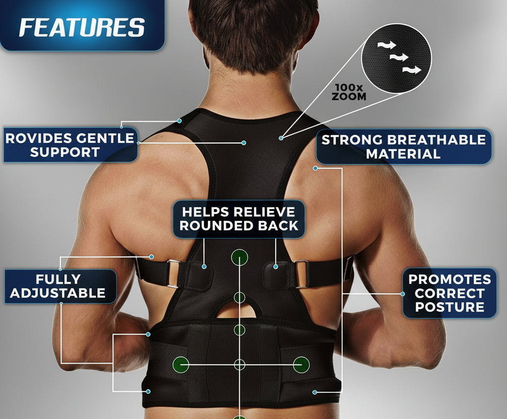 Posture Corrector Belt Unisex