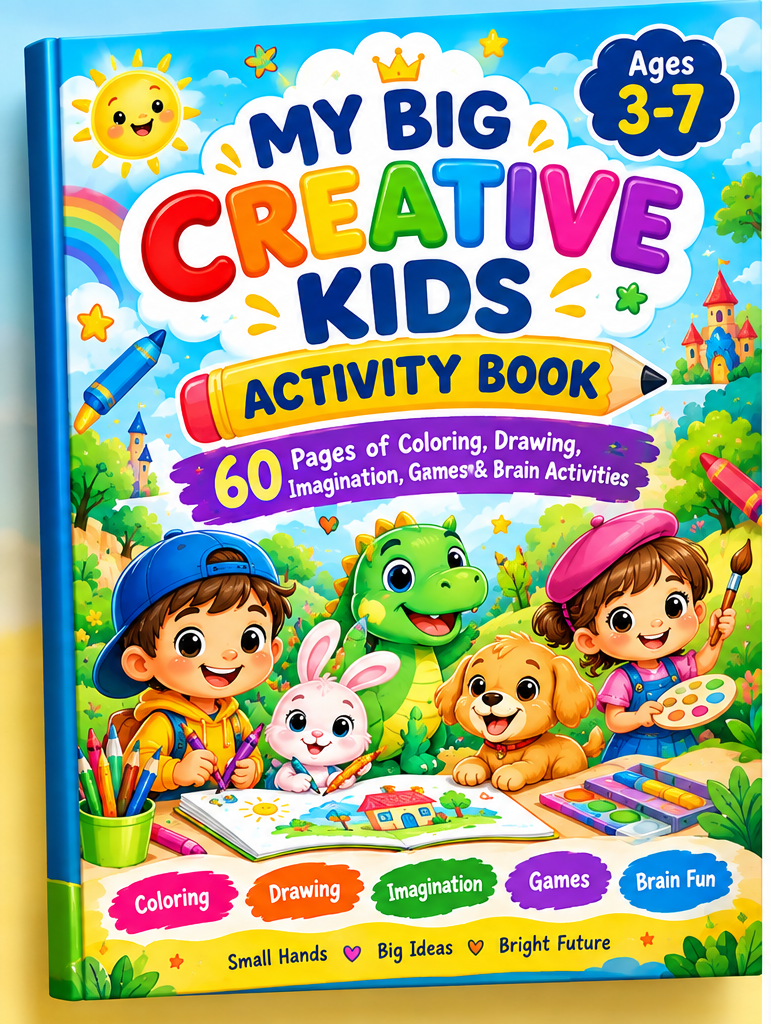 MY BIG CREATIVE KIDS ACTIVITY BOOK