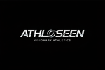 Athloseen black background sutaible logo