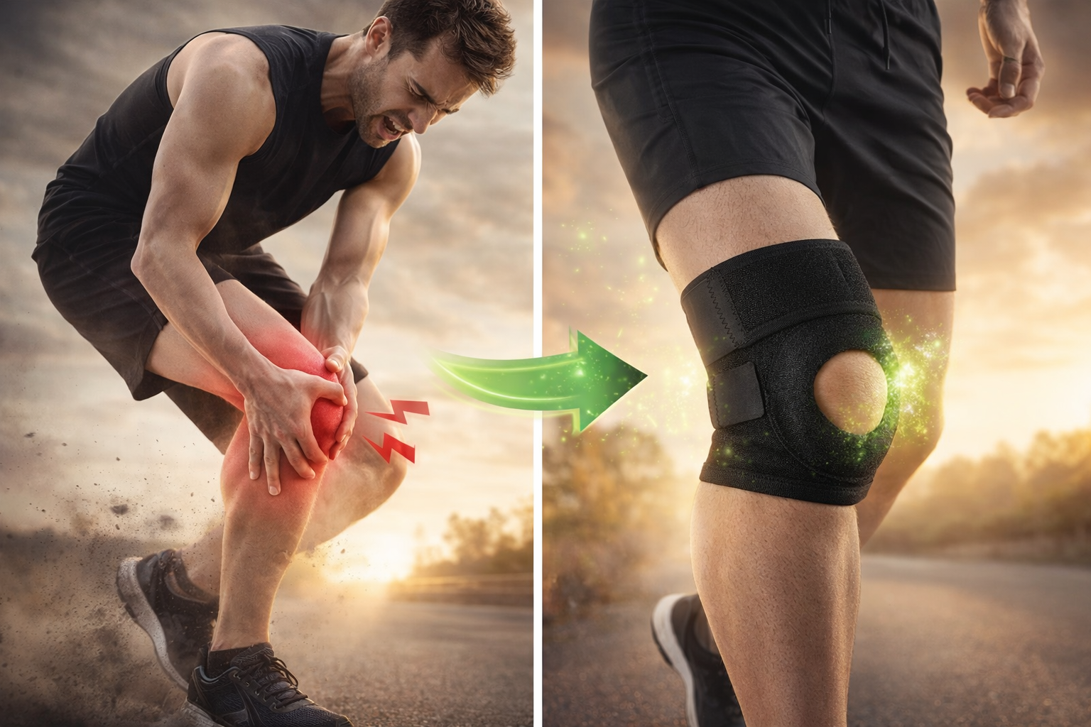 Knee Cap Support Brace (2 Pack)