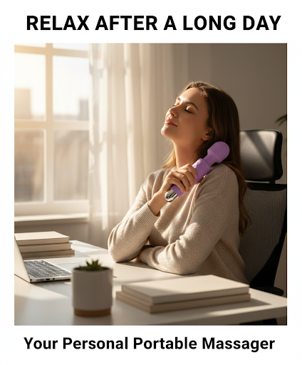 Portable Deep Muscle Relief Massager