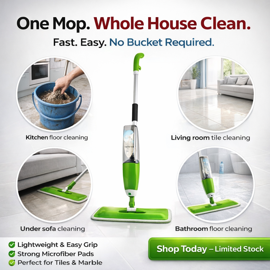 360° Microfiber Spray Mop