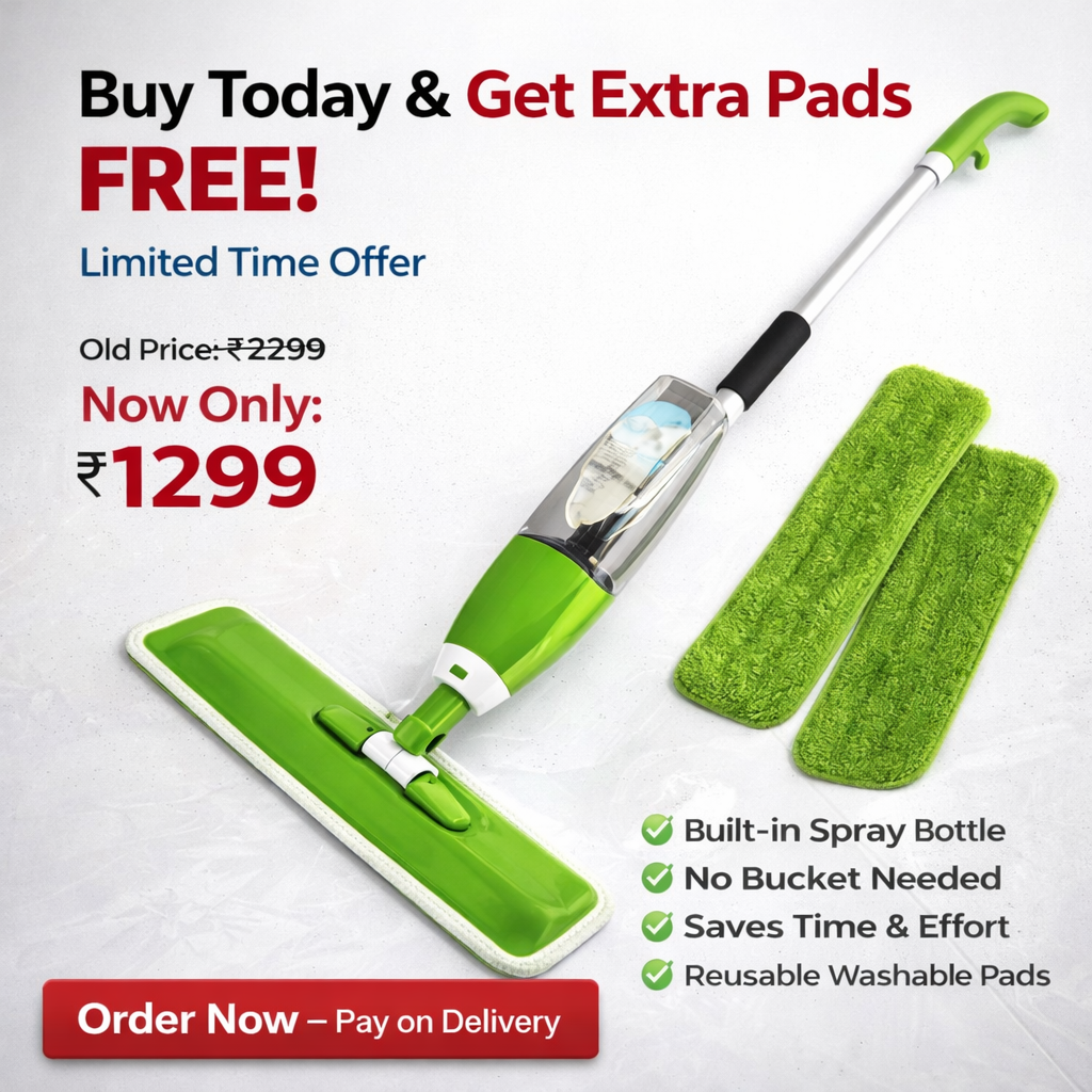 360° Microfiber Spray Mop