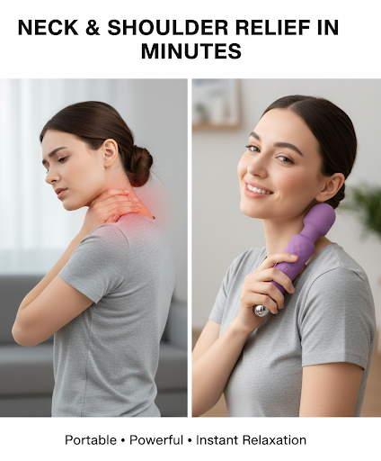 Portable Deep Muscle Relief Massager