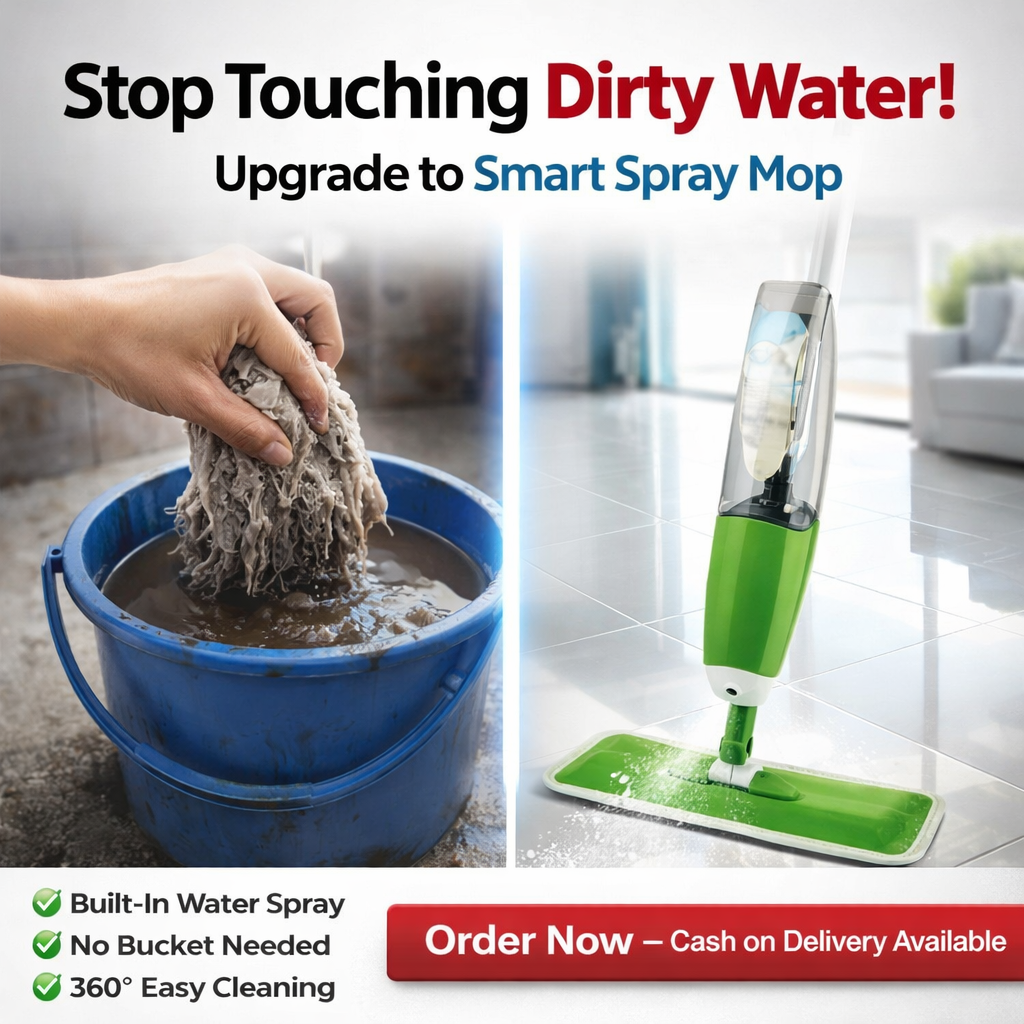 360° Microfiber Spray Mop
